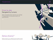 Tablet Screenshot of mudano.com